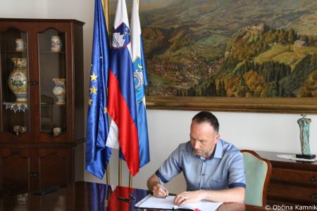 Žalna seja v spomin na častnega občana Občine Kamnik dr. Aleksandra Dopliharja (16)